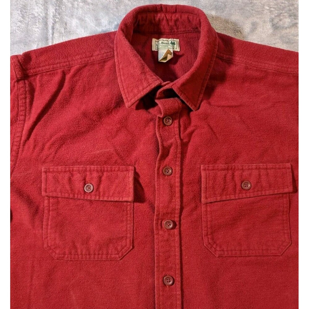 L.L. Bean Men's Flannel Shirt - Picture 2 of 16